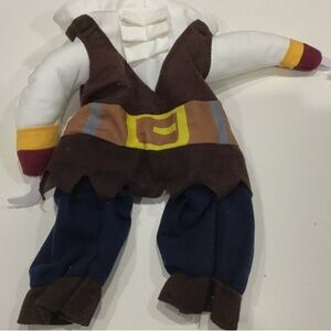 Dog & Cat Funny Pirate Costume Pets Clothes Neck To Leg End